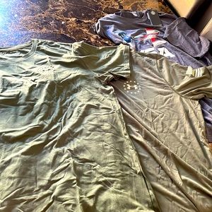 NEW 3 pack Under Armour 3XL t-shirts HeatGear tech